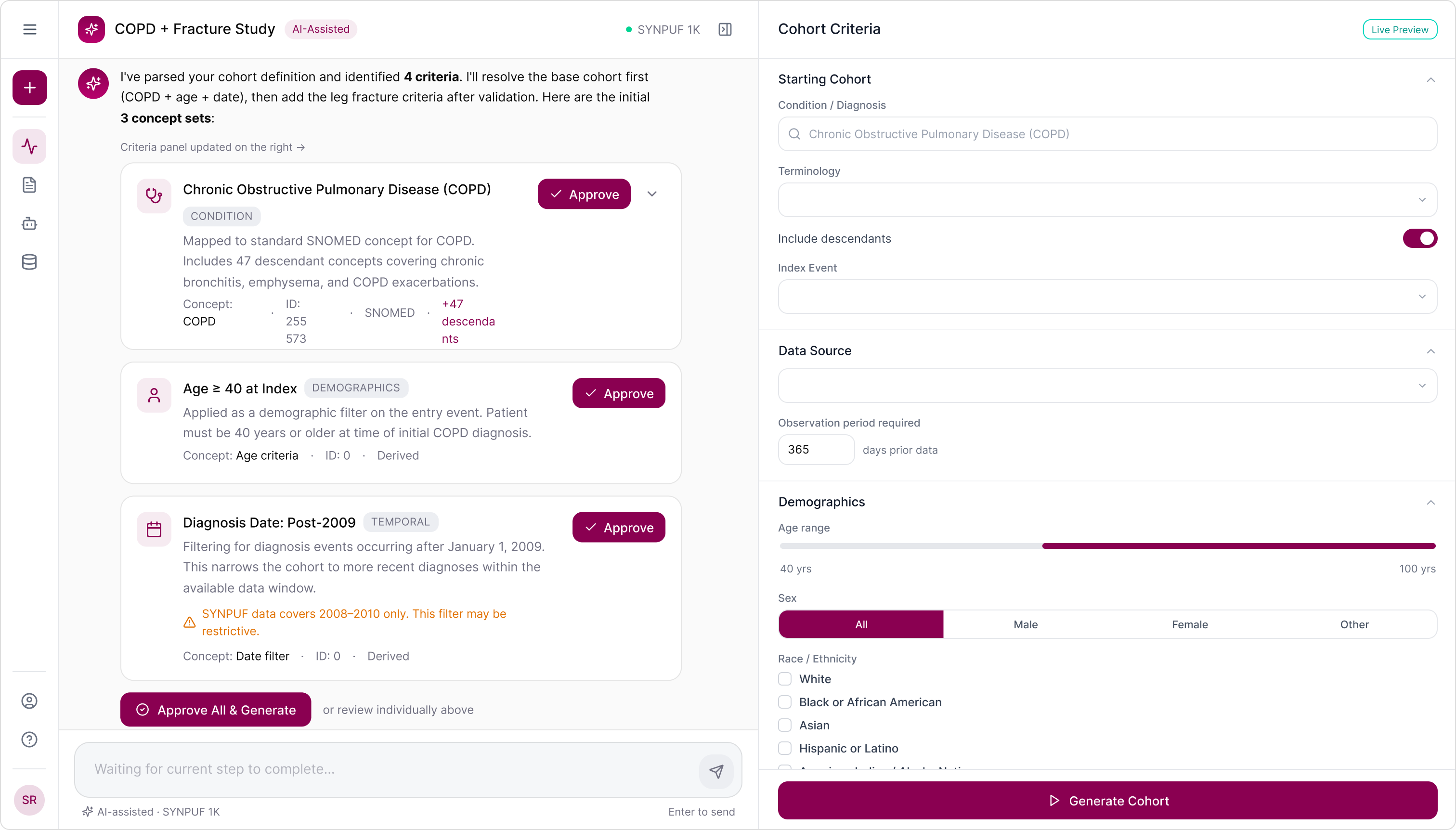 Clinical Trial Design Platform, AstraZeneca — screen 5